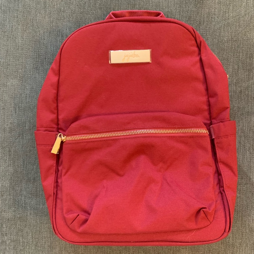 MIDI BACKPACK - TIBETAN RED CHROMATICS - NWOT